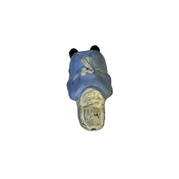 Vtg Manoil Lead Figure Farm Woman Seated Washing Clothes 1.75" Tall GC - Picture 6 of 6